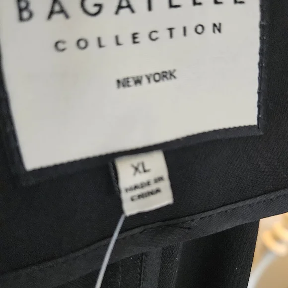 Bagatelle Black Trench Coat XL - Picture 3 of 13